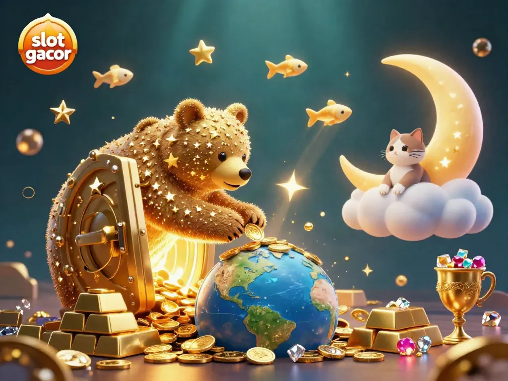 Engage with slot gacor and dive into a vibrant, treasure-filled world of 3D cartoon characters.