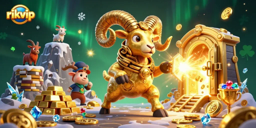 Engage in thrilling gameplay at rikvip with golden treasures and dynamic casino elements.